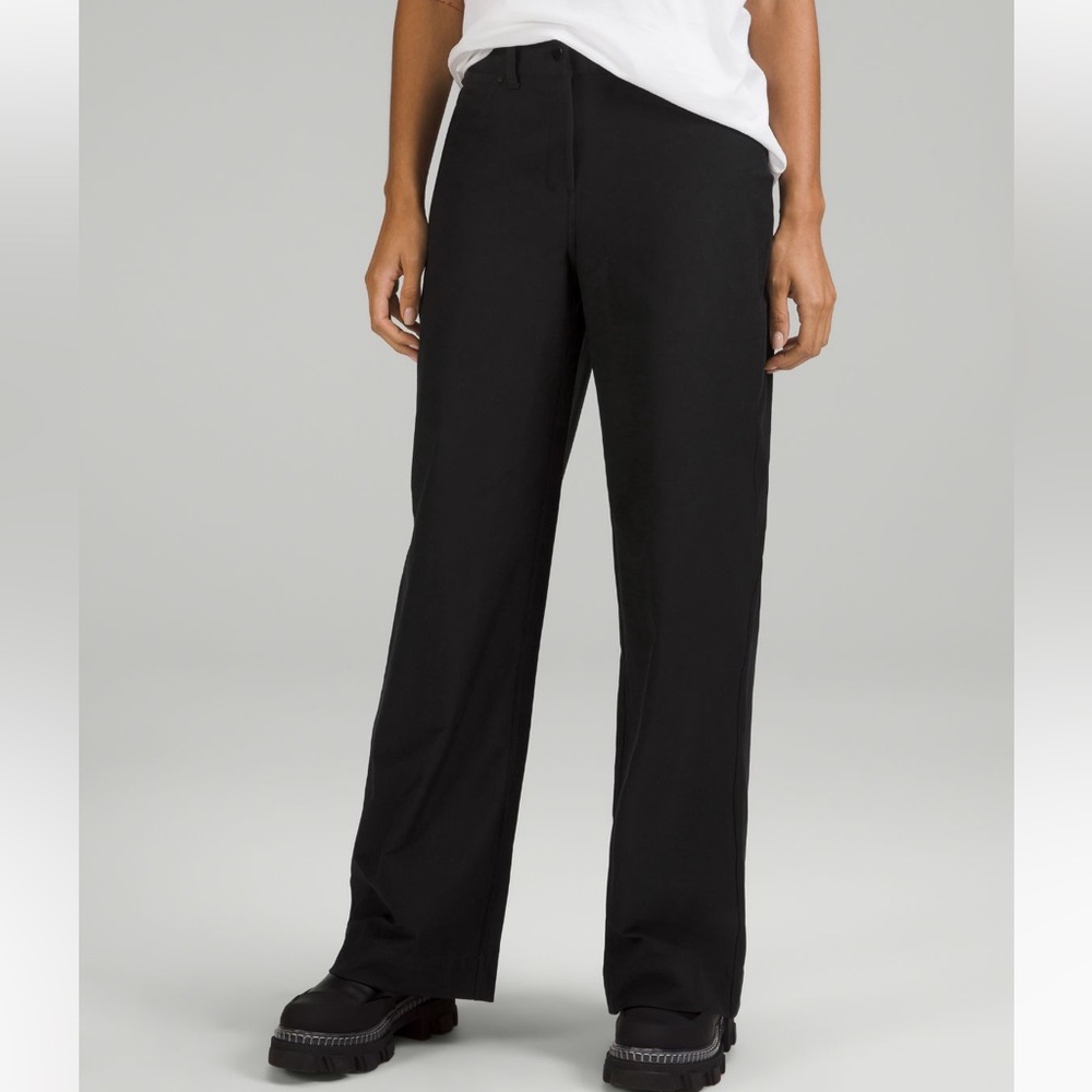 Lululemon city sleek wide leg trouser